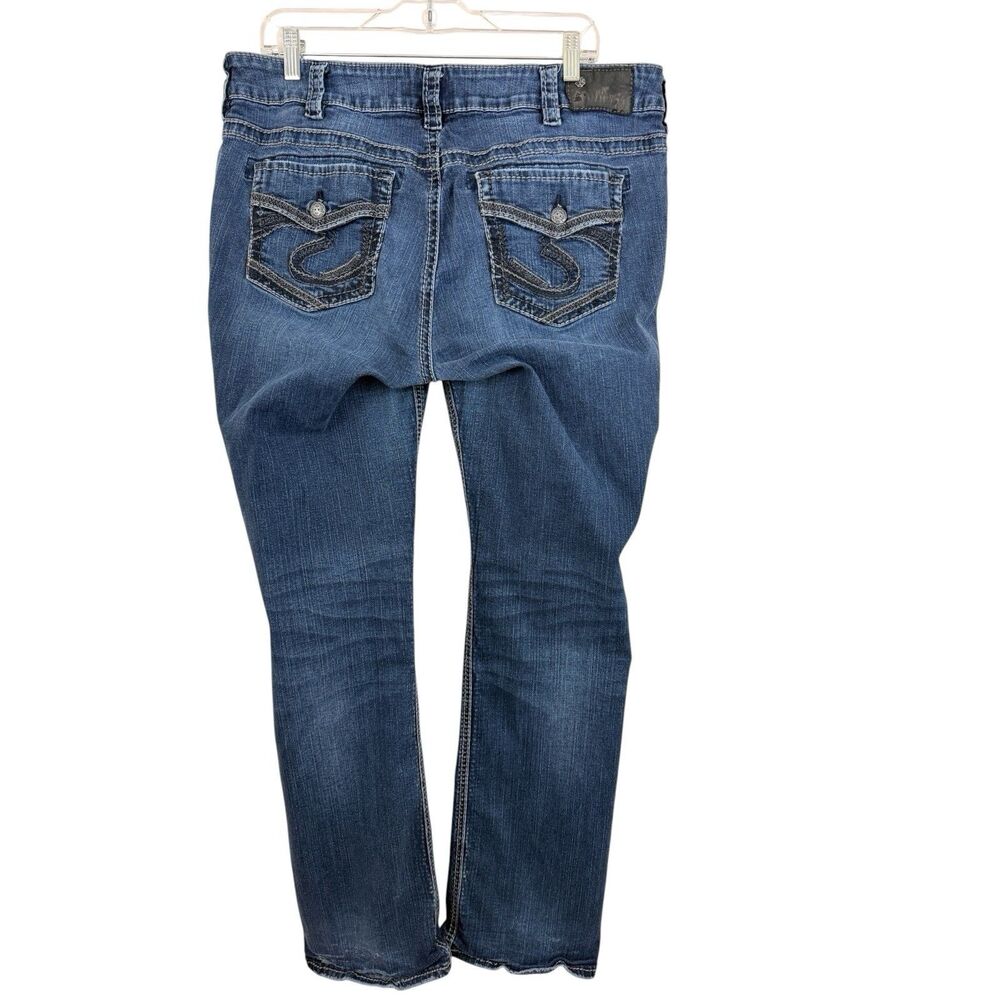 Silver Jeans Co Jeans Women 16/L30 Suki Bootcut Mid Slim Boot